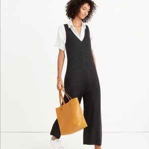 Madewell sweater jumpsuit